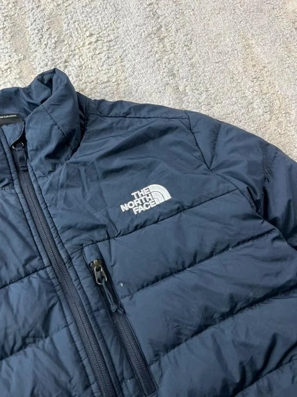 Chaqueta acolchada The North Face 550 Down para hombre, azul, talla S – photo 3